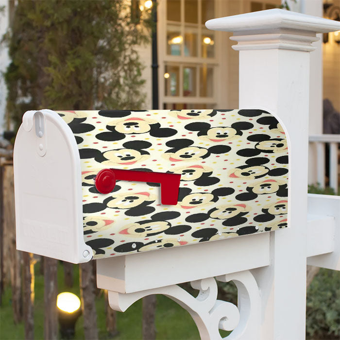 Mickey Mouse Disney Pattern Magnetic Mailbox Cover 18" X 21" Outdoor Decor