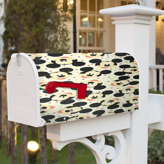 Mickey Mouse Disney Pattern Magnetic Mailbox Cover 18" X 21" Outdoor Decor