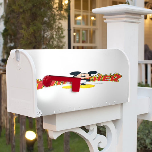 Mickey Mouse Disney Thrasher Magnetic Mailbox Cover 18" X 21" Outdoor Decor