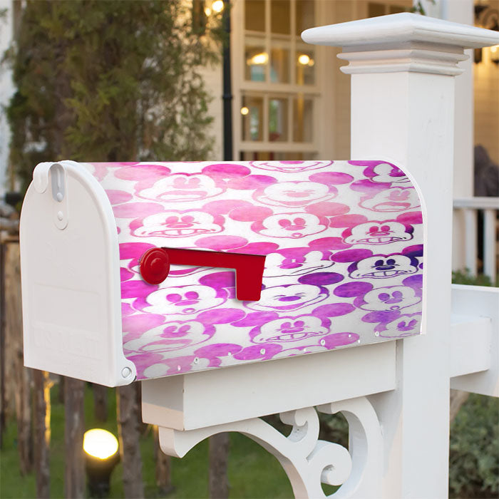Mickey Mouse Emotic Magnetic Mailbox Cover 18" X 21" Outdoor Decor