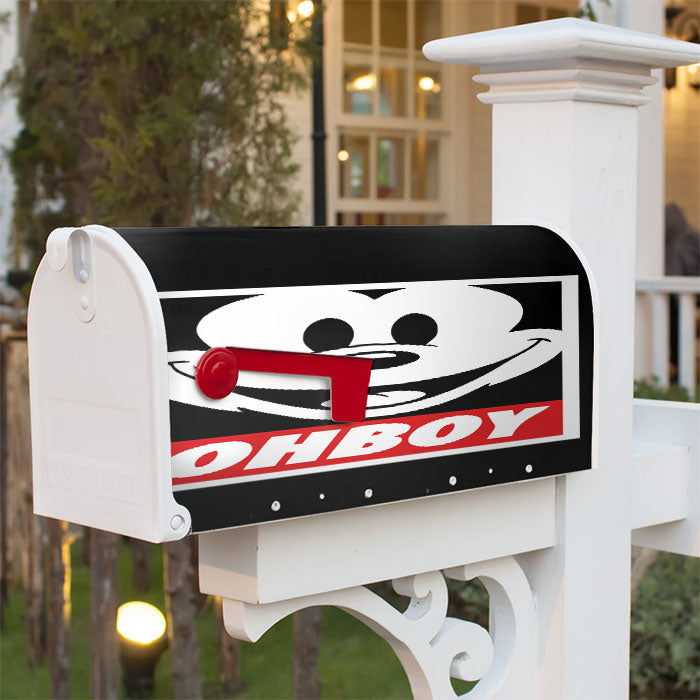Mickey Mouse Ohboy Magnetic Mailbox Cover 18" X 21" Outdoor Decor