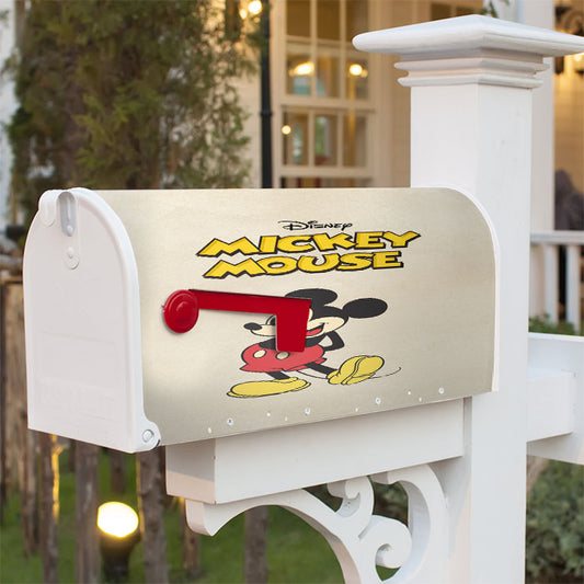 Mickey Mouse Vintage S Magnetic Mailbox Cover 18" X 21" Outdoor Decor