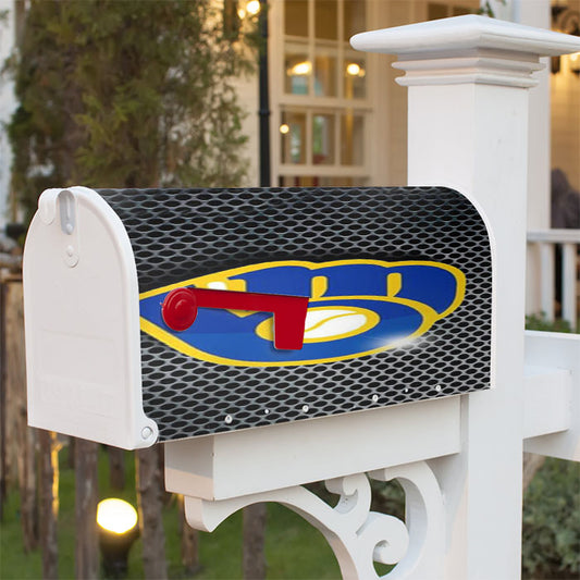 Milwaukee Brewers Light Magnetic Mailbox Cover 18" X 21" Outdoor Decor