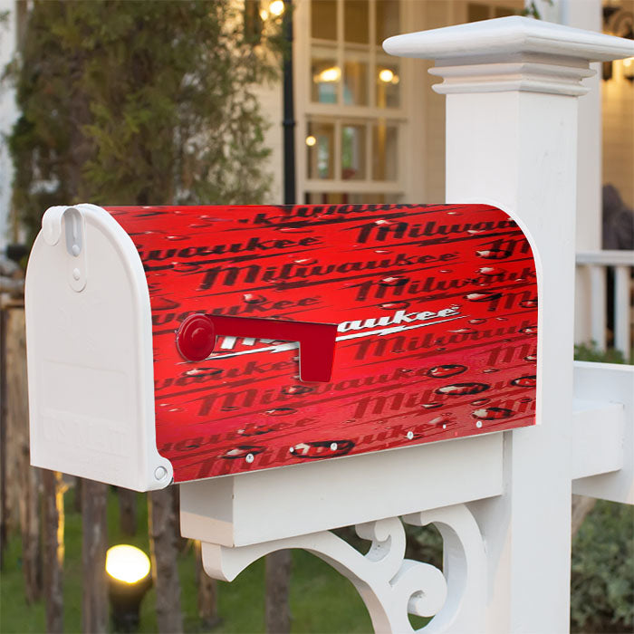 Milwaukee Tool Icon Magnetic Mailbox Cover 18" X 21" Outdoor Decor