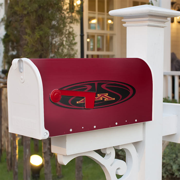 Minnesota Gophers Basketball Logo Magnetic Mailbox Cover 18" X 21" Outdoor Decor