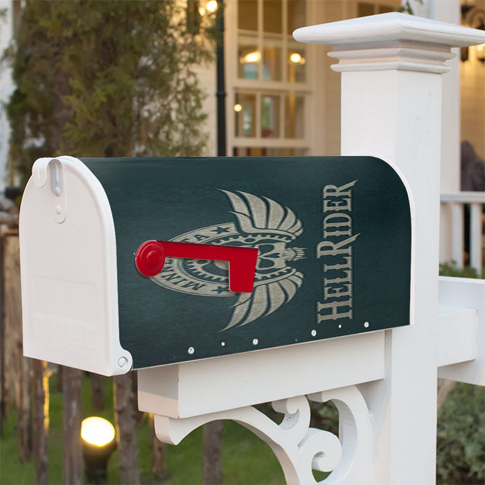 Minnesota Hell Rider Magnetic Mailbox Cover 18" X 21" Outdoor Decor