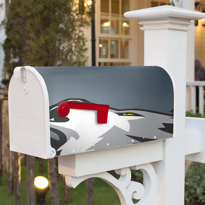 Minnesota Timberwolves Vector Magnetic Mailbox Cover 18" X 21" Outdoor Decor