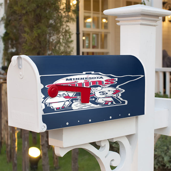 Minnesota Twins Magnetic Mailbox Cover 18" X 21" Outdoor Decor