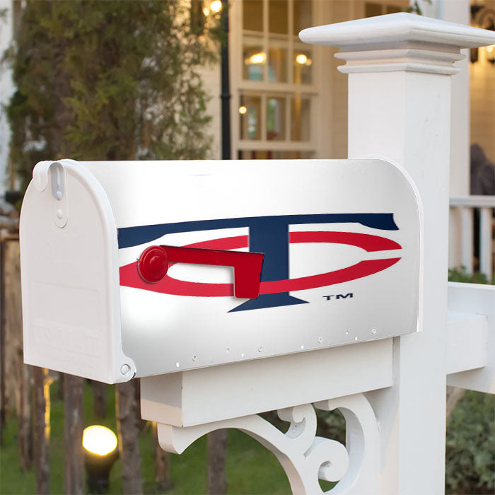 Minnesota Twins Symbol Magnetic Mailbox Cover 18" X 21" Outdoor Decor