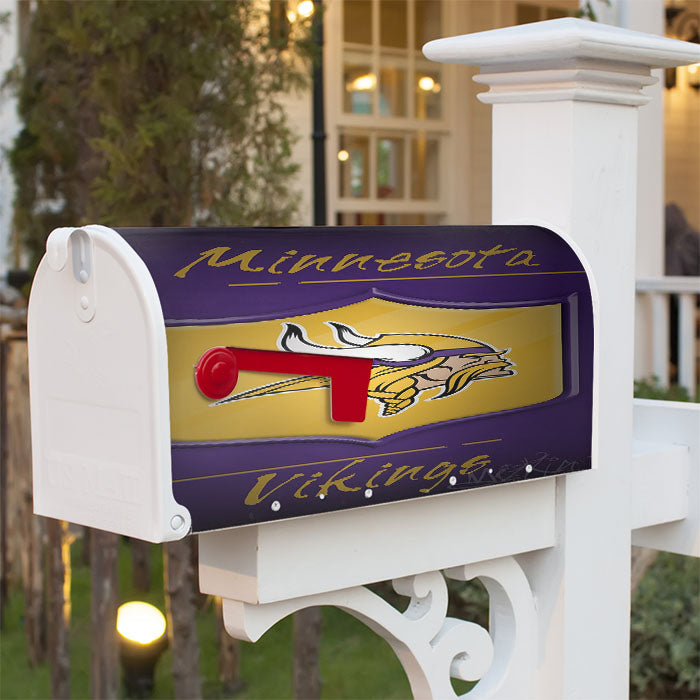 Minnesota Vikings, Adam Thielen Magnetic Mailbox Cover 18" X 21" Outdoor Decor