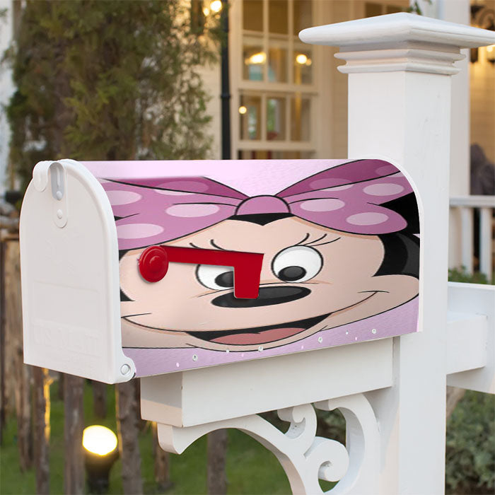Minnie Mouse Magnetic Mailbox Cover 18" X 21" Outdoor Decor