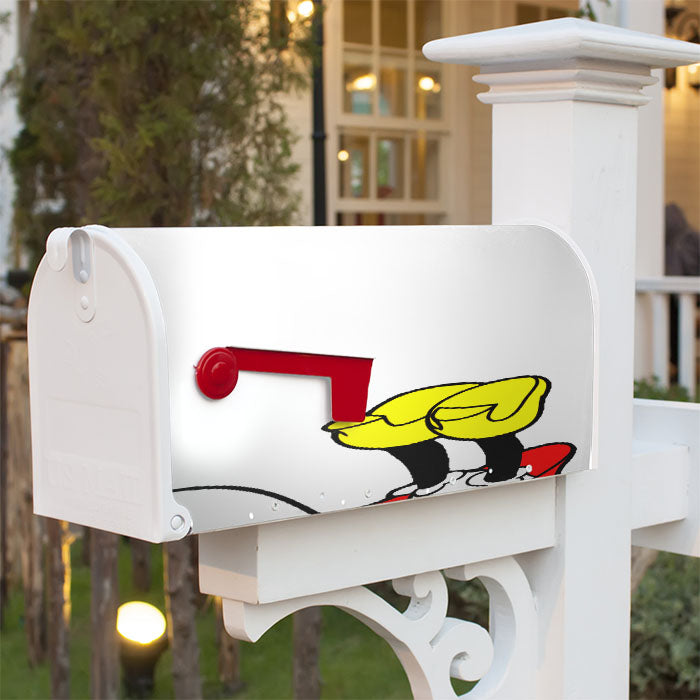 Minnie Mouse Falls Down Skirt Magnetic Mailbox Cover 18" X 21" Outdoor Decor