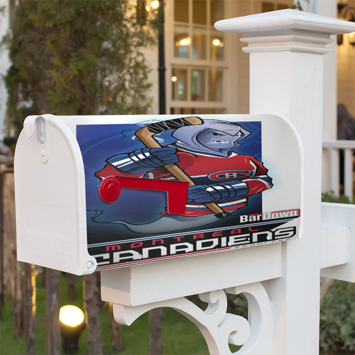 Montreal Canadiens Chicago Magnetic Mailbox Cover 18" X 21" Outdoor Decor