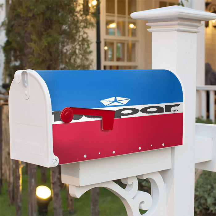 Mopar Flag Magnetic Mailbox Cover 18" X 21" Outdoor Decor