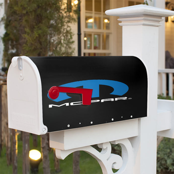 Mopar Logo Magnetic Mailbox Cover 18" X 21" Outdoor Decor