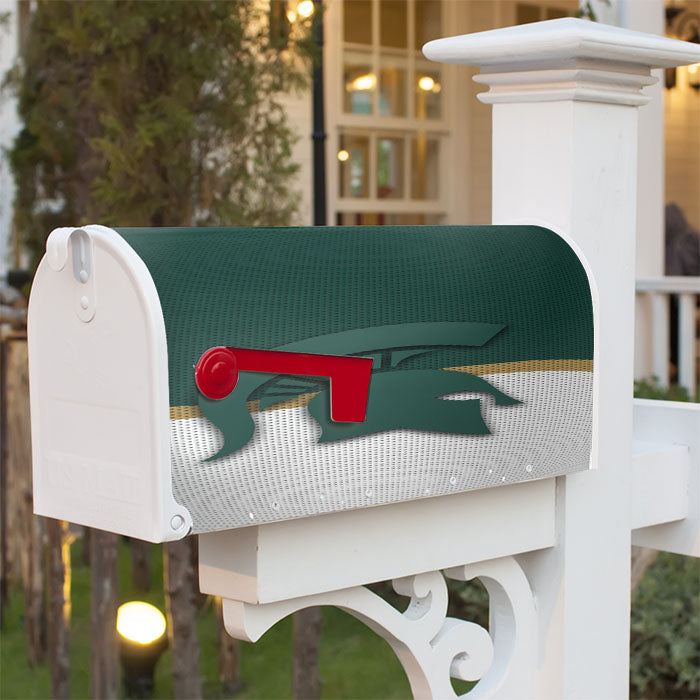 Msu Michigan State Spartans Logo Magnetic Mailbox Cover 18" X 21" Outdoor Decor