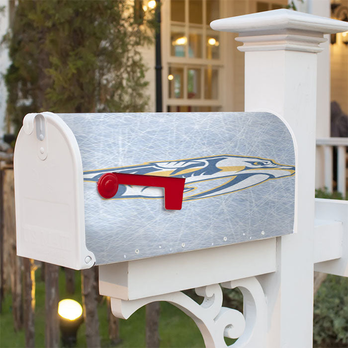 Nashville Predators Nhl Hockey Magnetic Mailbox Cover 18" X 21" Outdoor Decor