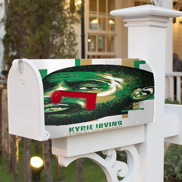 Nba All Star Kyrie Irving Magnetic Mailbox Cover 18" X 21" Outdoor Decor