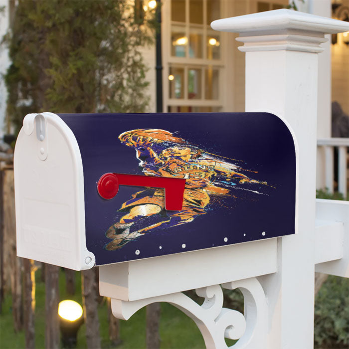 Nba Steve Nash Art Magnetic Mailbox Cover 18" X 21" Outdoor Decor