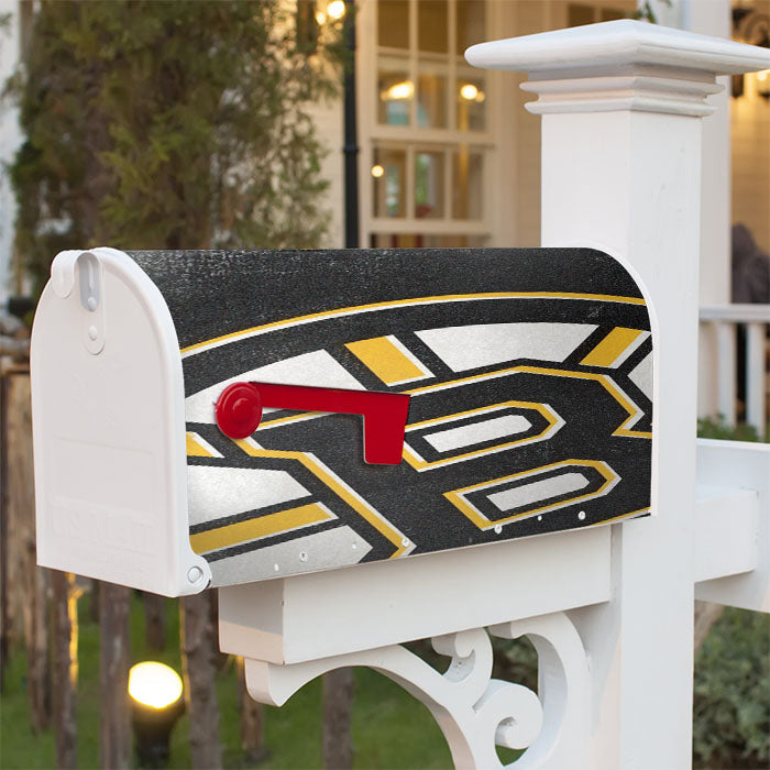 New Boston Bruins Logo Magnetic Mailbox Cover 18" X 21" Outdoor Decor