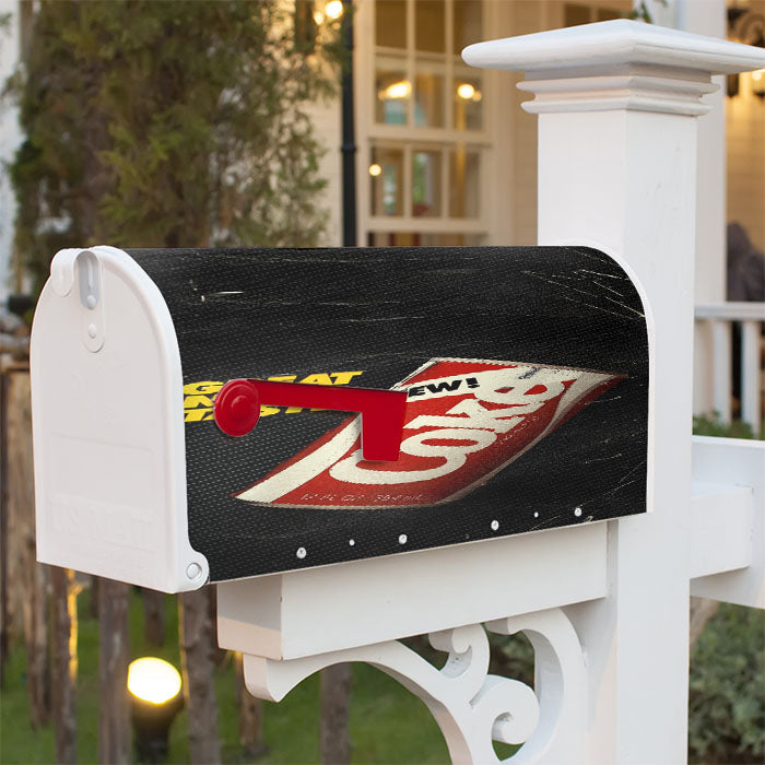 New Coke Coca Cola Taste Magnetic Mailbox Cover 18" X 21" Outdoor Decor