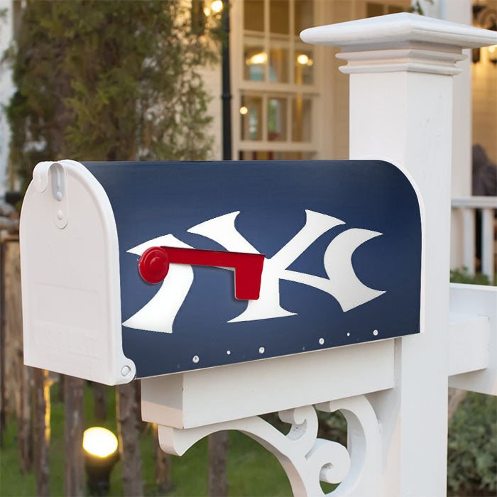 New York Football Magnetic Mailbox Cover 18" X 21" Outdoor Decor