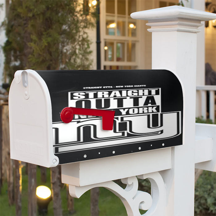 New York Giants 46 Magnetic Mailbox Cover 18" X 21" Outdoor Decor
