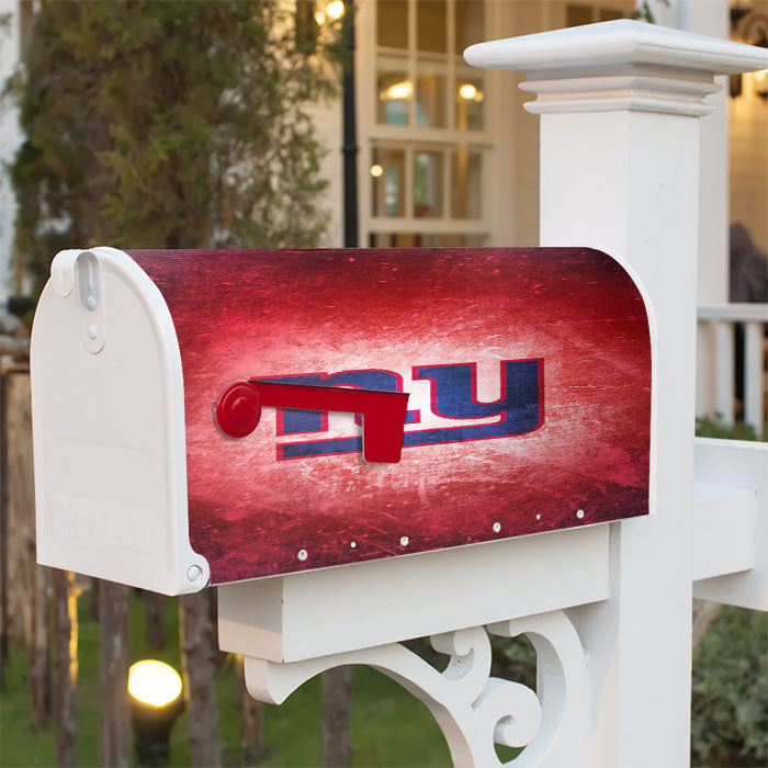 New York Giants Logo Magnetic Mailbox Cover 18" X 21" Outdoor Decor