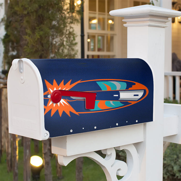 New York Islanders Symbol Magnetic Mailbox Cover 18" X 21" Outdoor Decor
