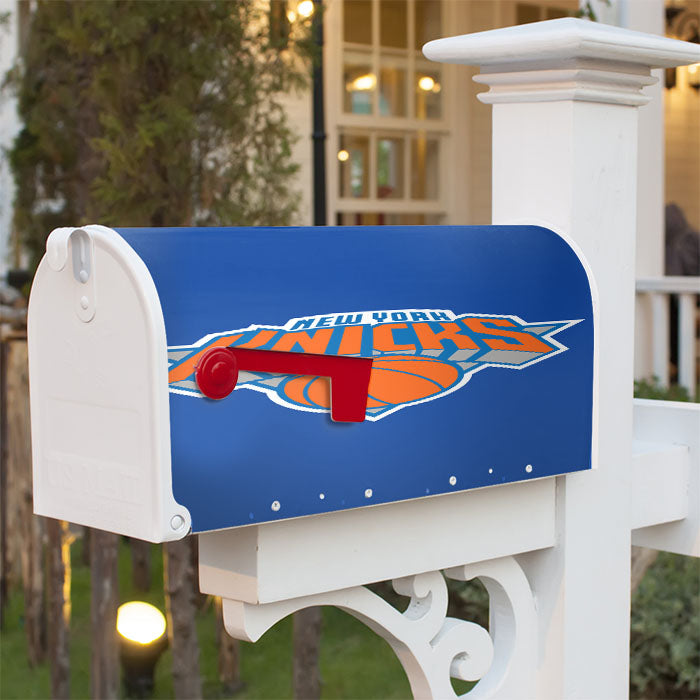 New York Knicks Logo Magnetic Mailbox Cover 18" X 21" Outdoor Decor