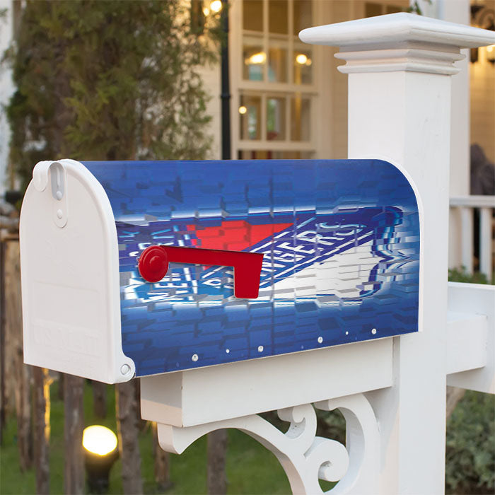 New York Rangers 3D Magnetic Mailbox Cover 18" X 21" Outdoor Decor
