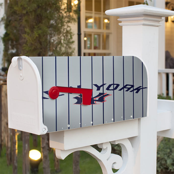 New York Yankees Jersey Magnetic Mailbox Cover 18" X 21" Outdoor Decor