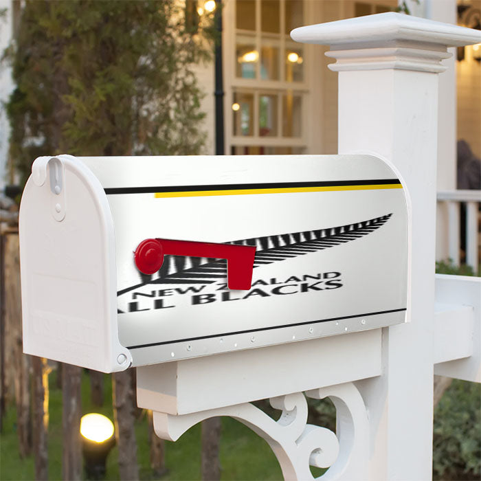 New Zaeland All Blacks Magnetic Mailbox Cover 18" X 21" Outdoor Decor