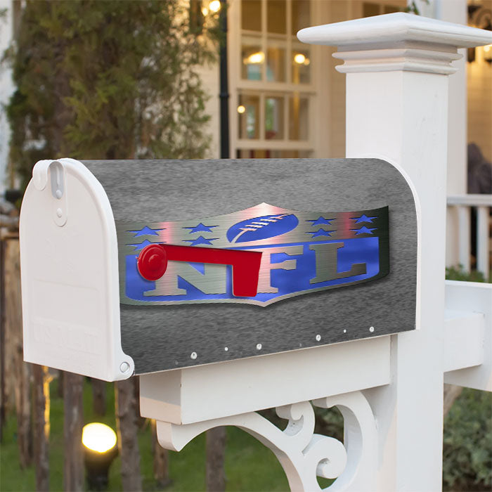 Nfl National Football League Magnetic Mailbox Cover 18" X 21" Outdoor Decor