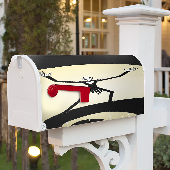 Nightmare Before Christmas Happy Jack Magnetic Mailbox Cover 18" X 21" Outdoor Decor