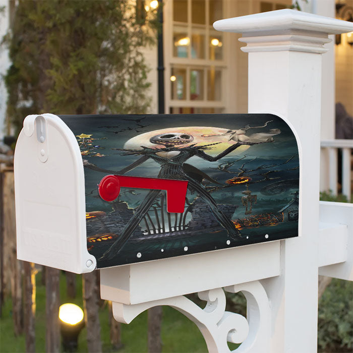 Nightmare Before Christmas Jack Magnetic Mailbox Cover 18" X 21" Outdoor Decor