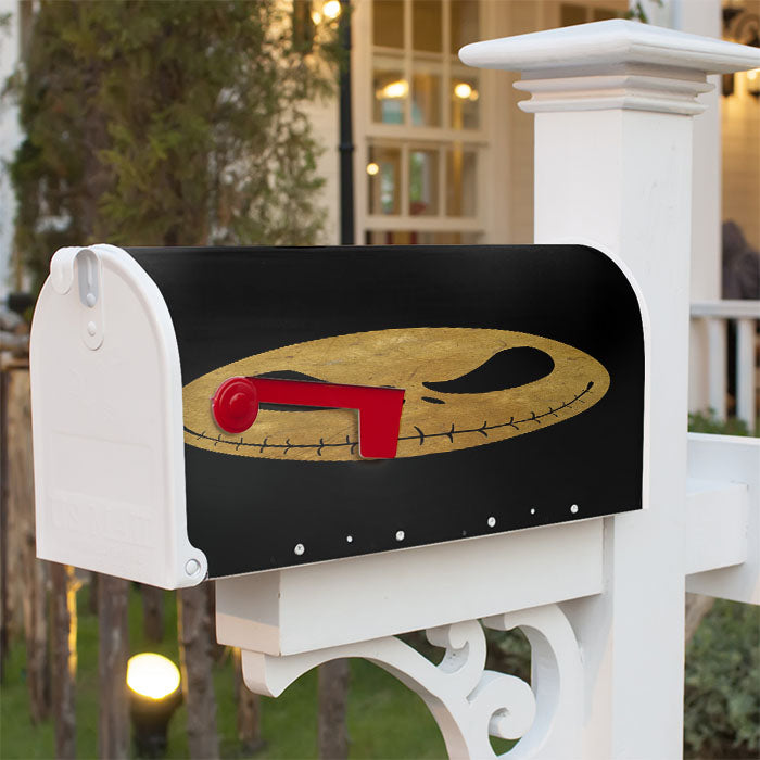 Nightmare Before Christmas Parallax Magnetic Mailbox Cover 18" X 21" Outdoor Decor