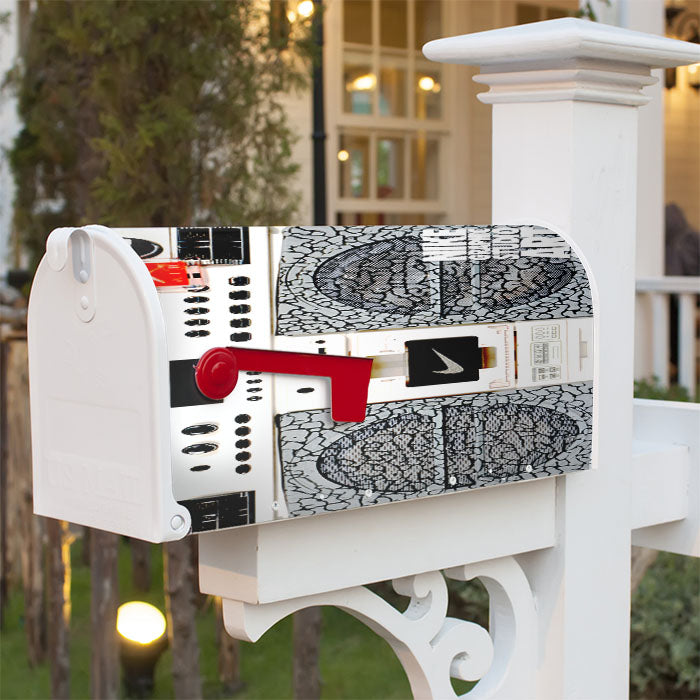Nike Air Jordan Radio Boombox Magnetic Mailbox Cover 18" X 21" Outdoor Decor