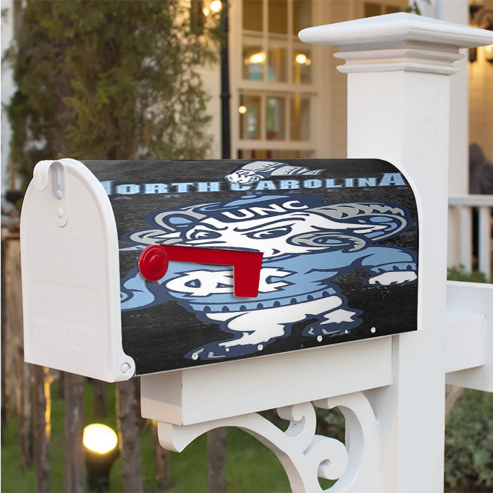 North Carolina Tar Heels New Magnetic Mailbox Cover 18" X 21" Outdoor Decor