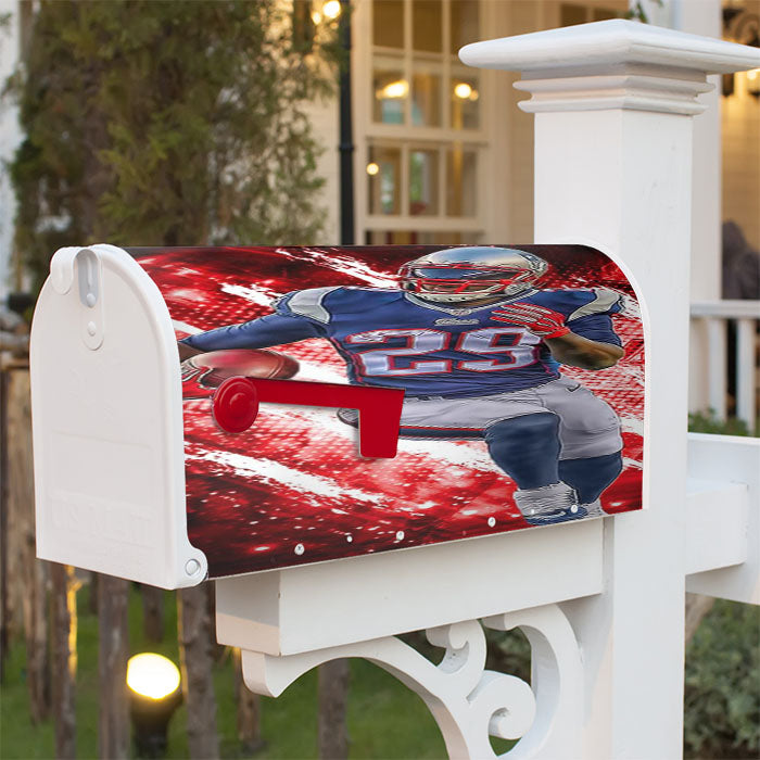 Odell Beckham Jr 29 Magnetic Mailbox Cover 18" X 21" Outdoor Decor