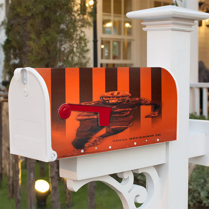 Odell Beckham Jr Best Cleveland Brown Player Magnetic Mailbox Cover 18" X 21" Outdoor Decor