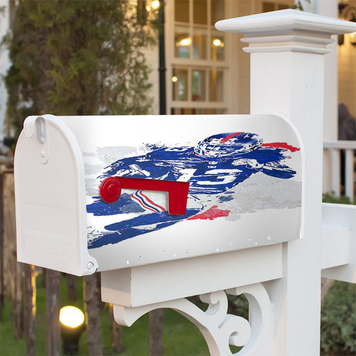 Odell Beckham Jr Painting Magnetic Mailbox Cover 18" X 21" Outdoor Decor