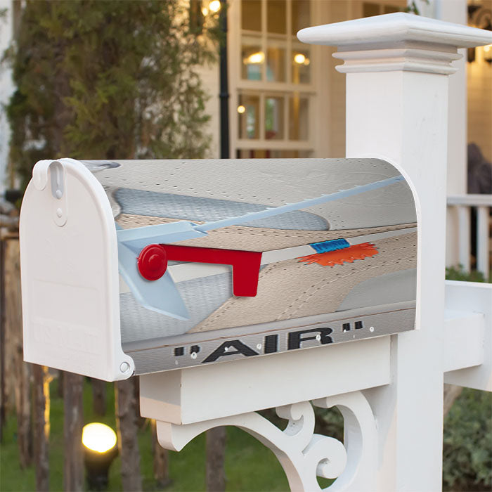 Off White X Air Jordan 1 Magnetic Mailbox Cover 18" X 21" Outdoor Decor
