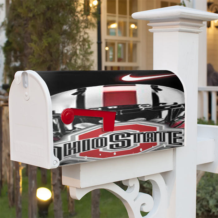 Ohio State Player Logo Nike Magnetic Mailbox Cover 18" X 21" Outdoor Decor