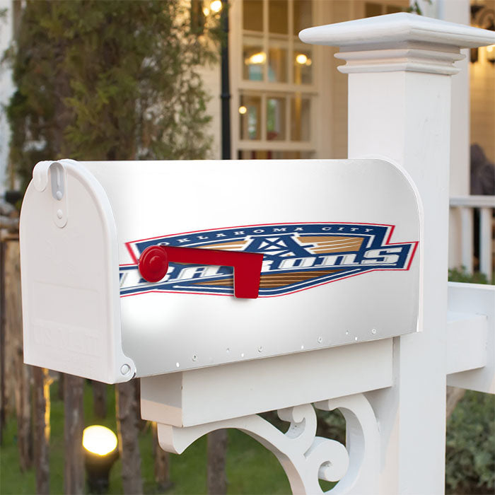 Oklahoma City Barons Art Magnetic Mailbox Cover 18" X 21" Outdoor Decor