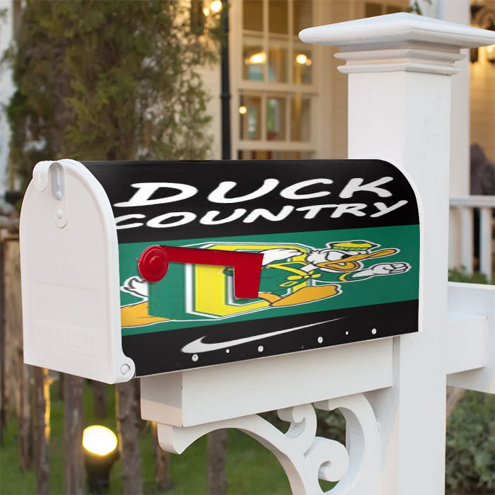 Oregon Ducks Donald Magnetic Mailbox Cover 18" X 21" Outdoor Decor