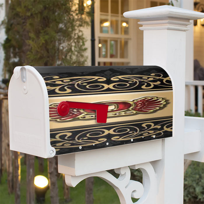Oregon Ducks Ornate Frame Magnetic Mailbox Cover 18" X 21" Outdoor Decor