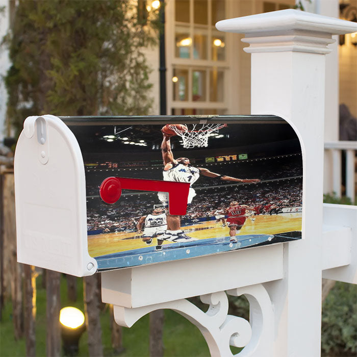 Orlando Magics Vince Charter Magnetic Mailbox Cover 18" X 21" Outdoor Decor