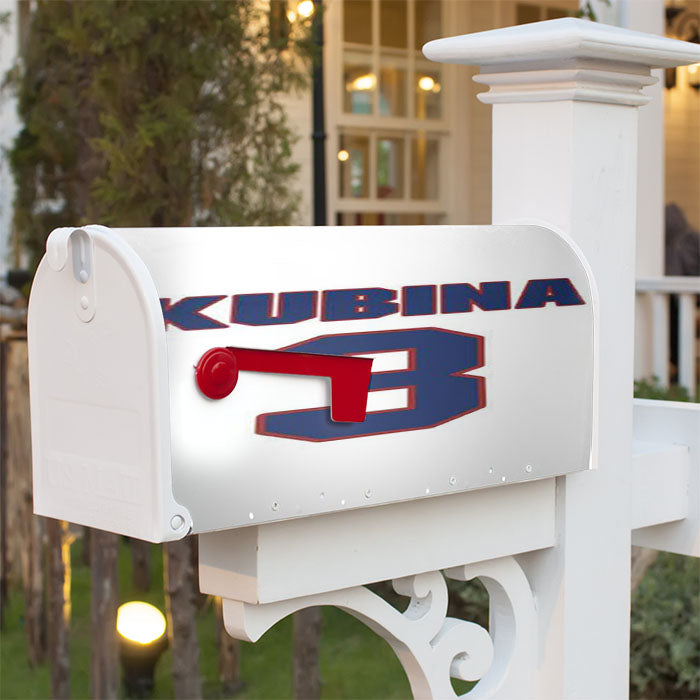 Pavel Kubina National Hockey Magnetic Mailbox Cover 18" X 21" Outdoor Decor