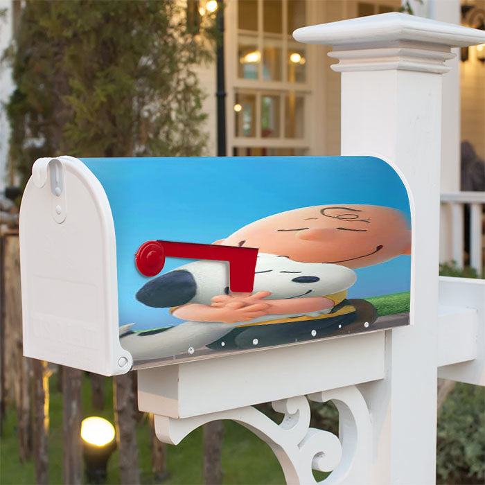 Peanuts Magnetic Mailbox Cover 18" X 21" Outdoor Decor